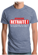 T-Shirt Homme La vérité sur les retraités