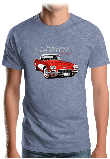T-Shirt Homme Voiture American Dream Stingray