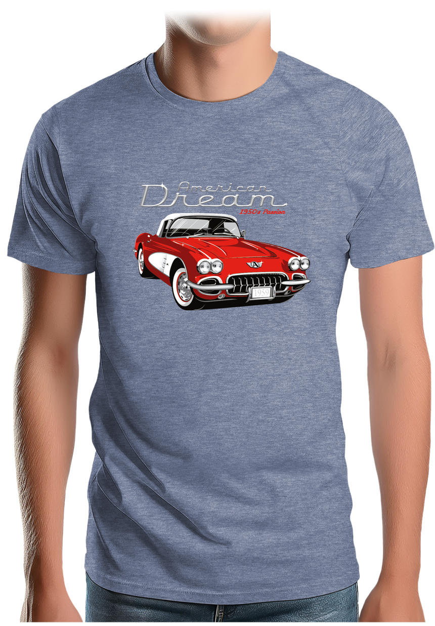 T-Shirt Homme Voiture American Dream Stingray