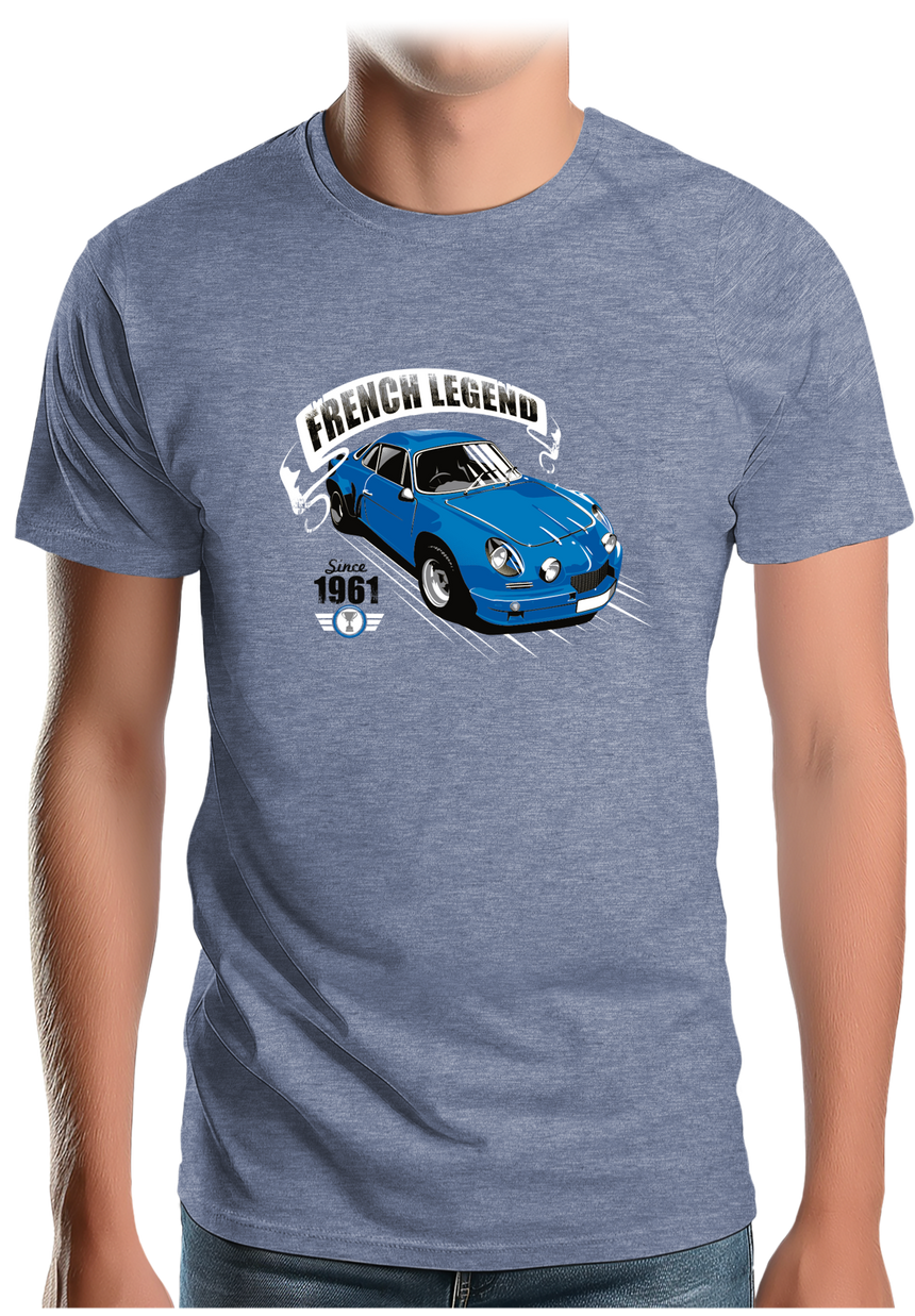 T-Shirt Homme Voiture French Legend 1961