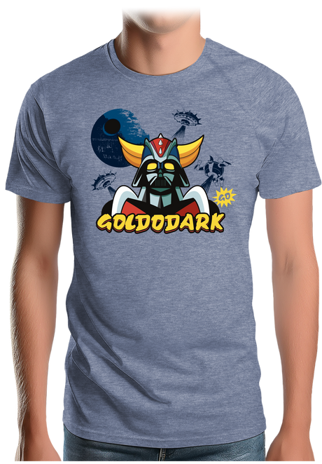 T-Shirt Homme Goldodark le retour de l'astérohache