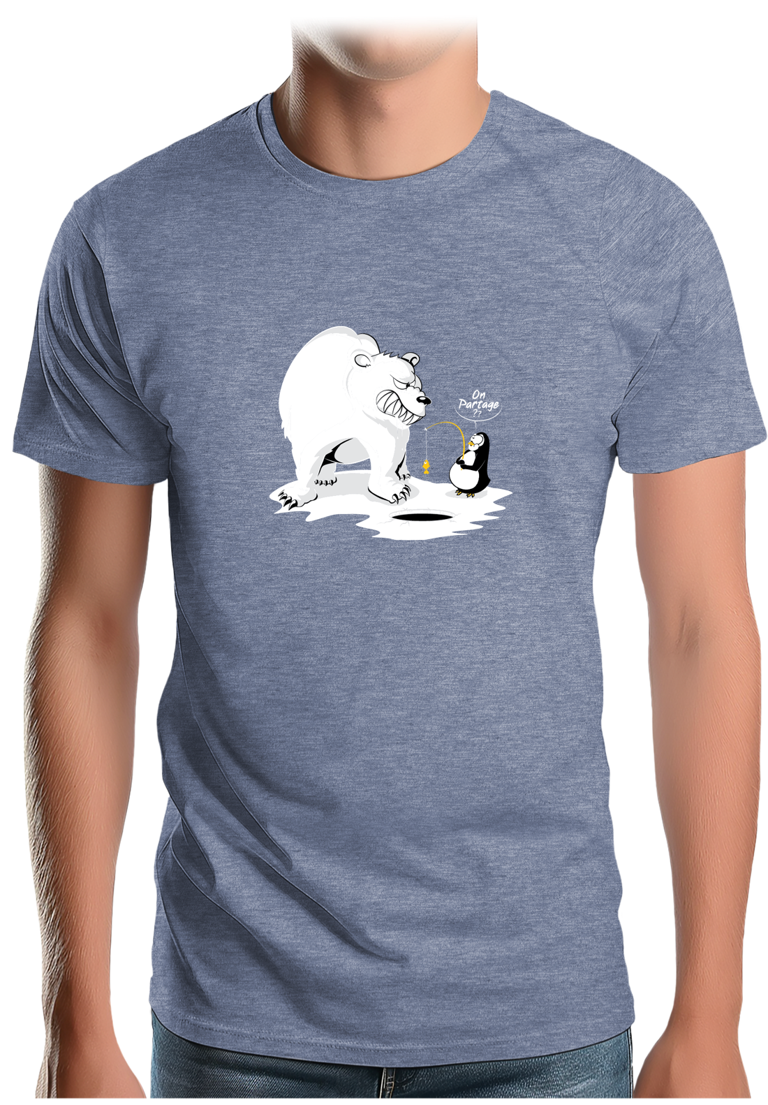 T-Shirt Homme Alors on partage