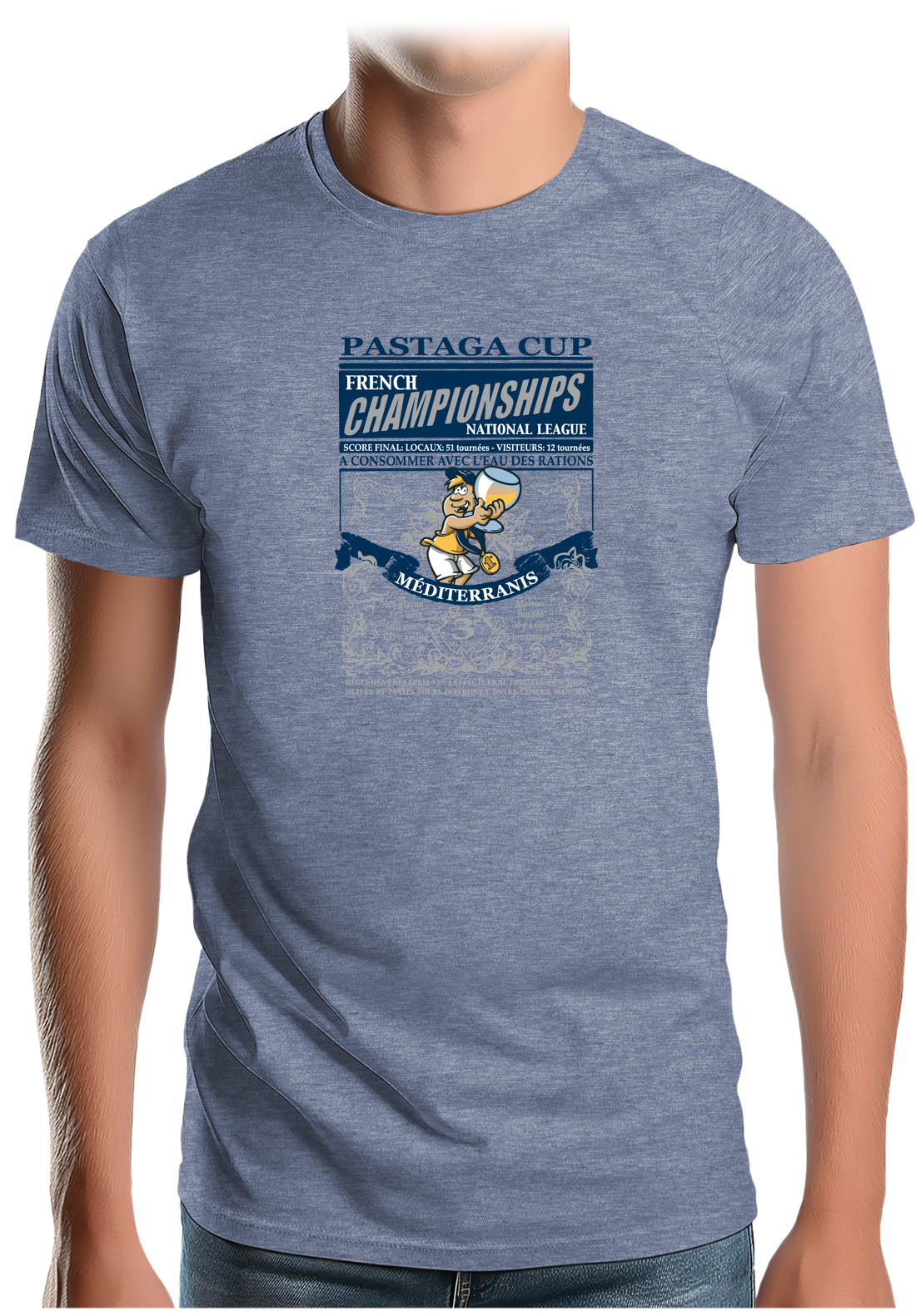 T-Shirt Homme Alcool Pastaga