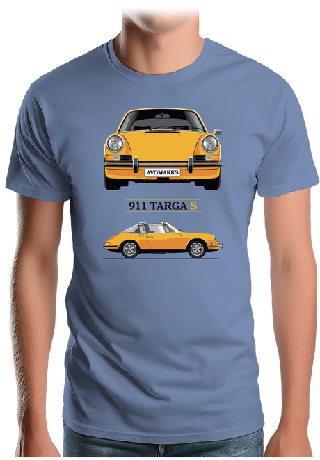 T-Shirt Homme Voiture Targa S