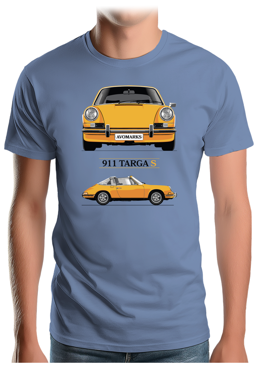 T-Shirt Homme Voiture Targa S