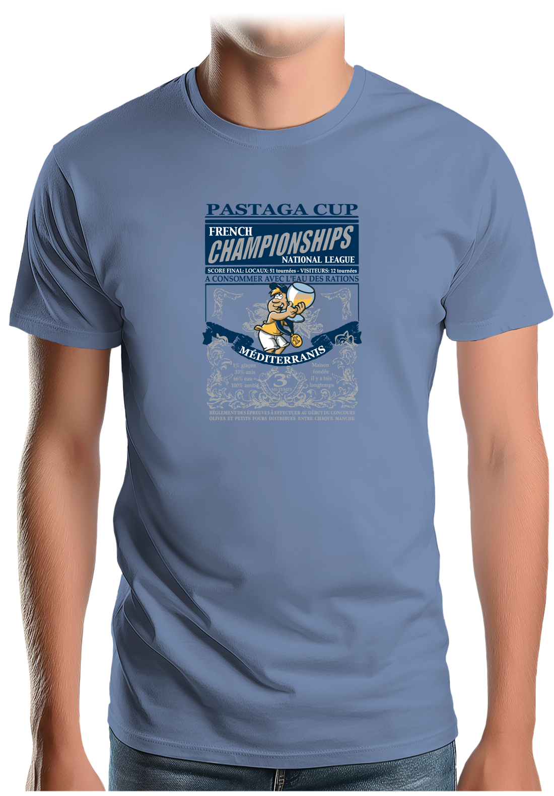 T-Shirt Homme Alcool Pastaga