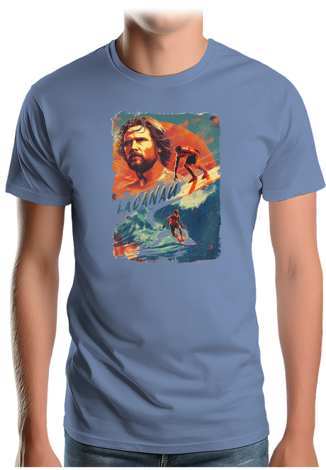 T-Shirt Homme Surfeur océan