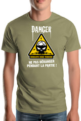 T-Shirt Homme Bouliste sous tension