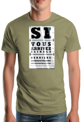 T-Shirt Homme Si Vous Arrivez A Lire...bonne vue