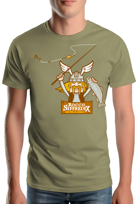 Tee-Shirt Homme Pecheur roi de la gaule