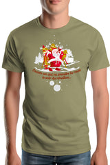 Tee-Shirt Homme Reveillon du pere noel