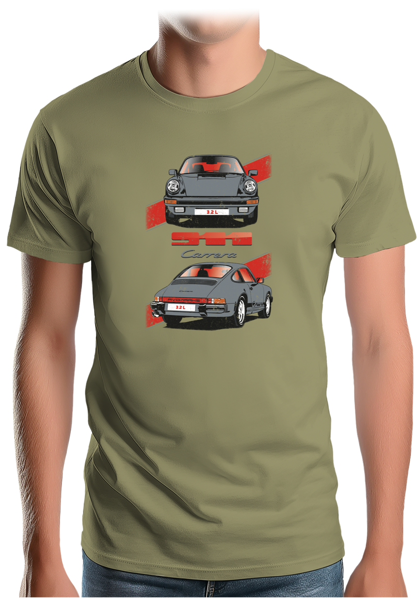 T-Shirt Homme Voiture 911 3,2L