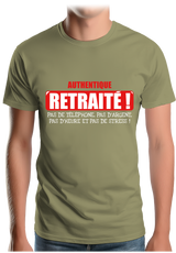 T-Shirt Homme La vérité sur les retraités