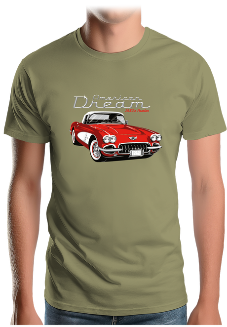 T-Shirt Homme Voiture American Dream Stingray