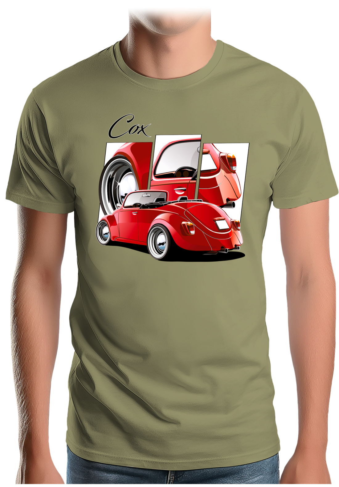 T-Shirt Homme Cox cabriolet
