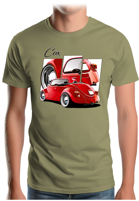 T-Shirt Homme Cox cabriolet