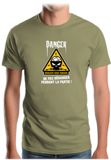 T-Shirt Homme Bouliste sous tension