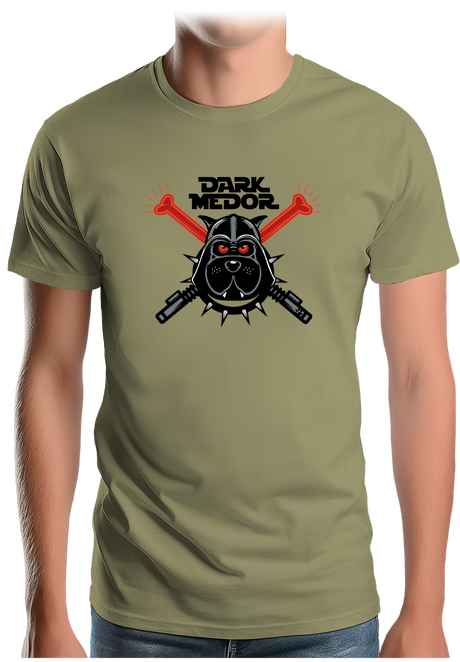 T-Shirt Homme Chien Dark Medor