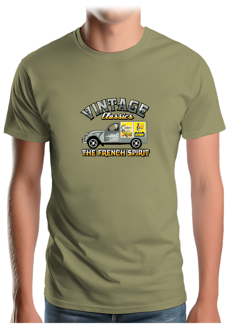 T-Shirt Homme Deuch french spirit d'alcool d'anis