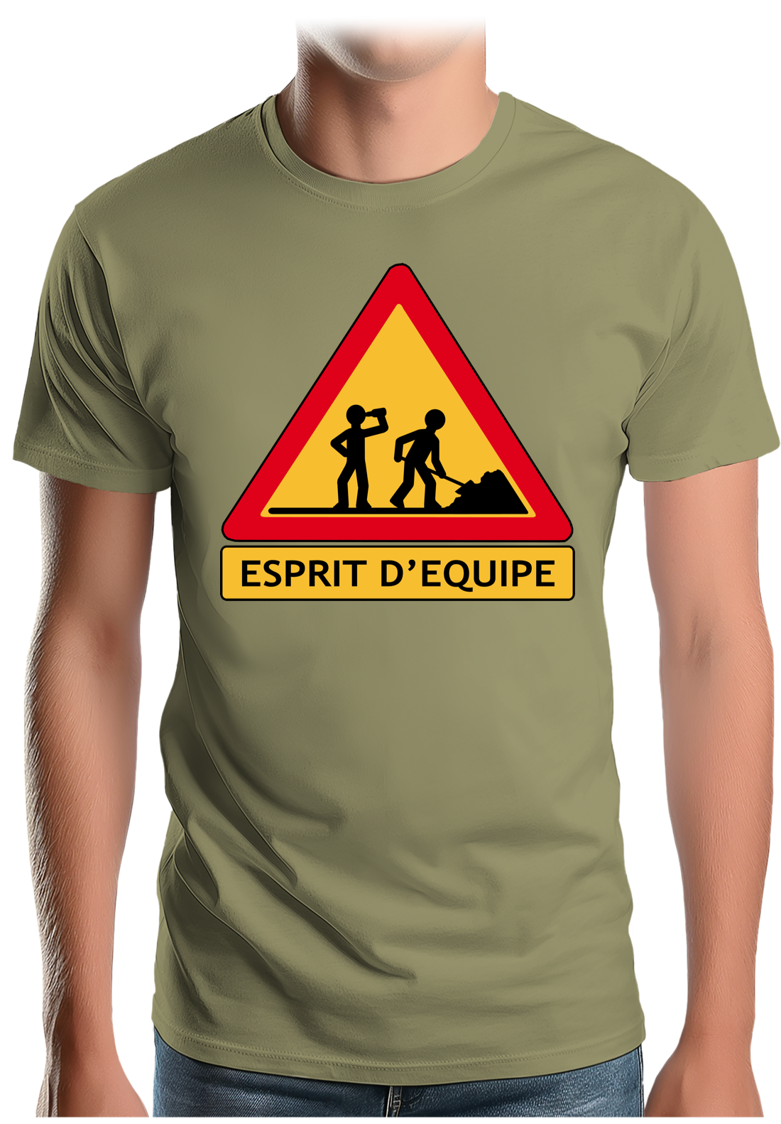 T-Shirt Homme Esprit D'équipe