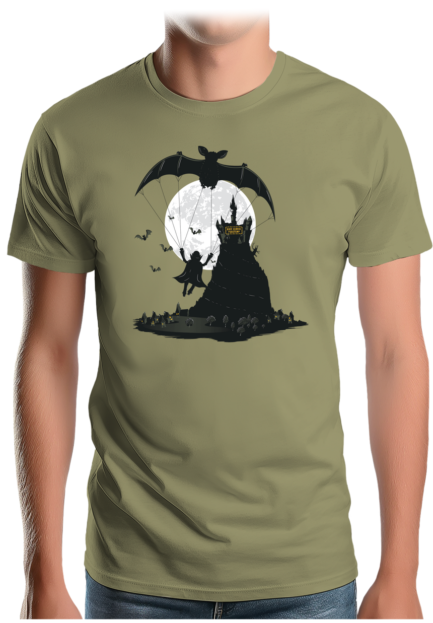 T-Shirt Homme Hight School Parapente vampire