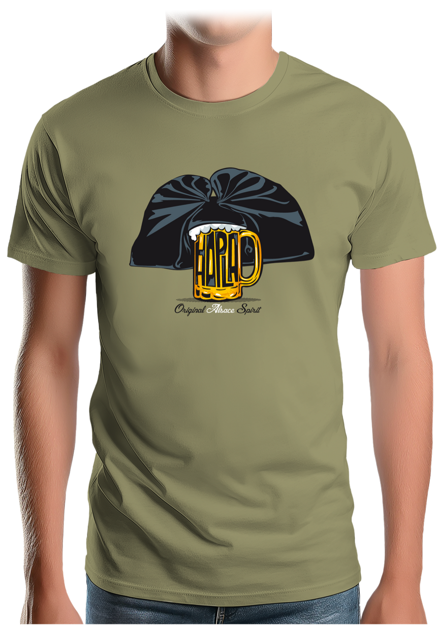 T-Shirt Homme Original Alsace Spirit Bière