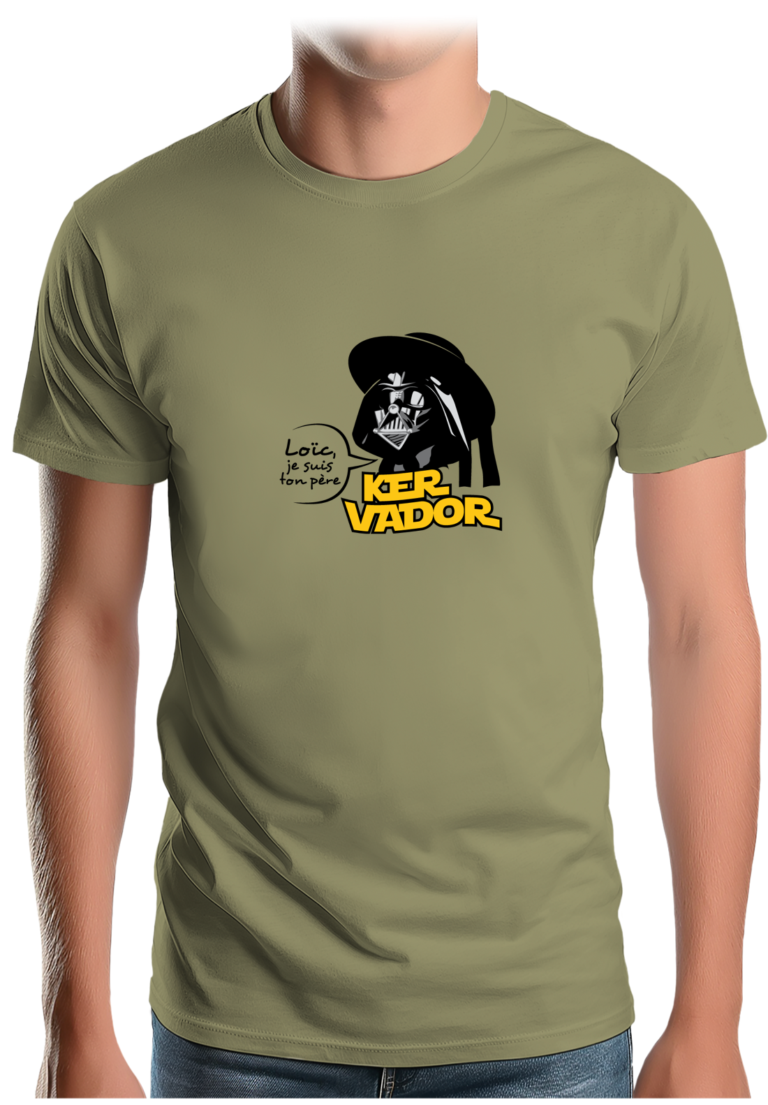 T-Shirt Homme Kervador Et Son Fils Loic