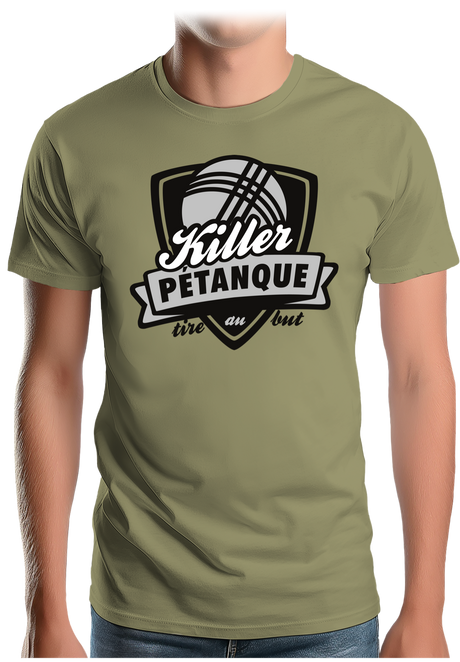 T-Shirt Homme Killer Pétanque