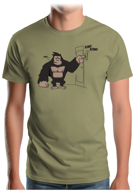 T-Shirt Homme King Kong sonnette