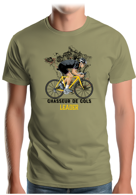 T-Shirt Homme Chasseur de Cols - Leader