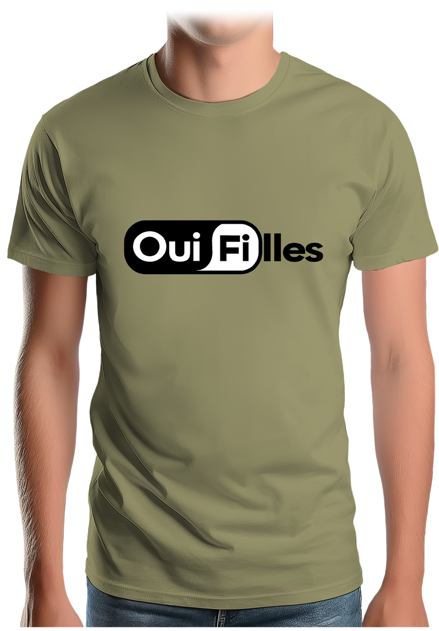 T-Shirt Homme Oui filles