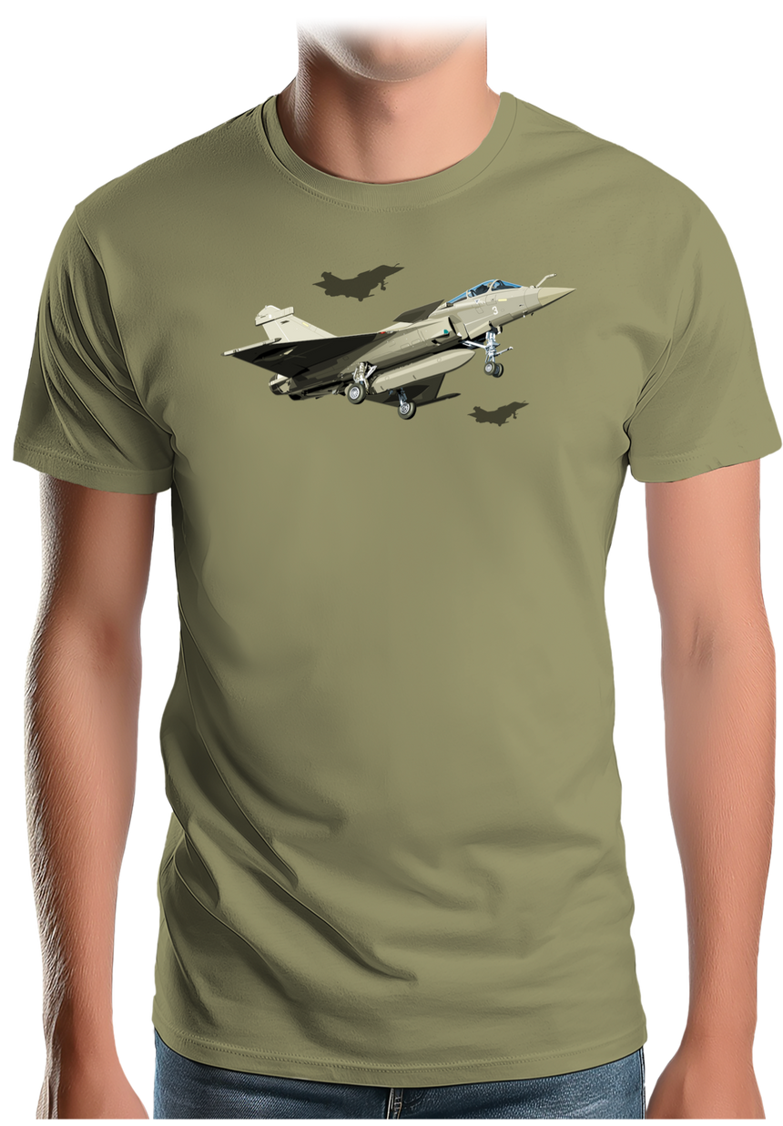 T-Shirt Homme L'avion de chasse français