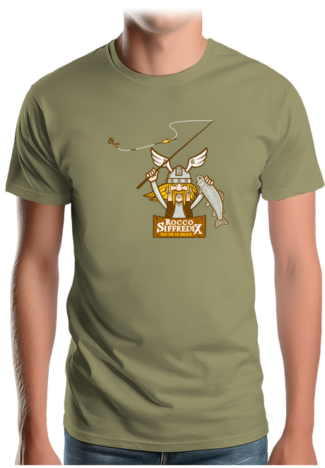 T-Shirt Homme Pêcheur roi de la gaule