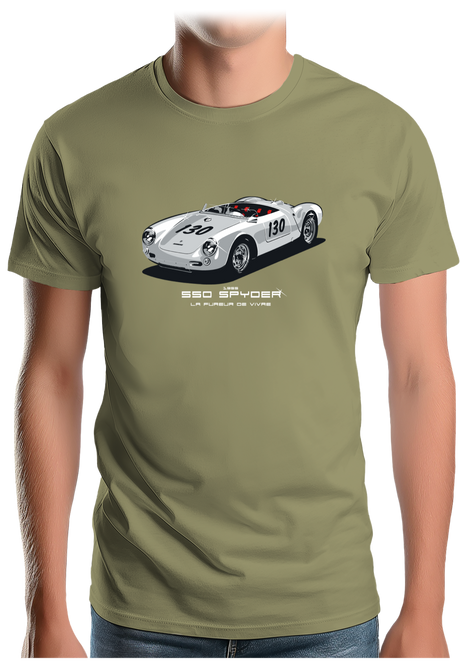 T-Shirt Homme Voiture 550 spyder