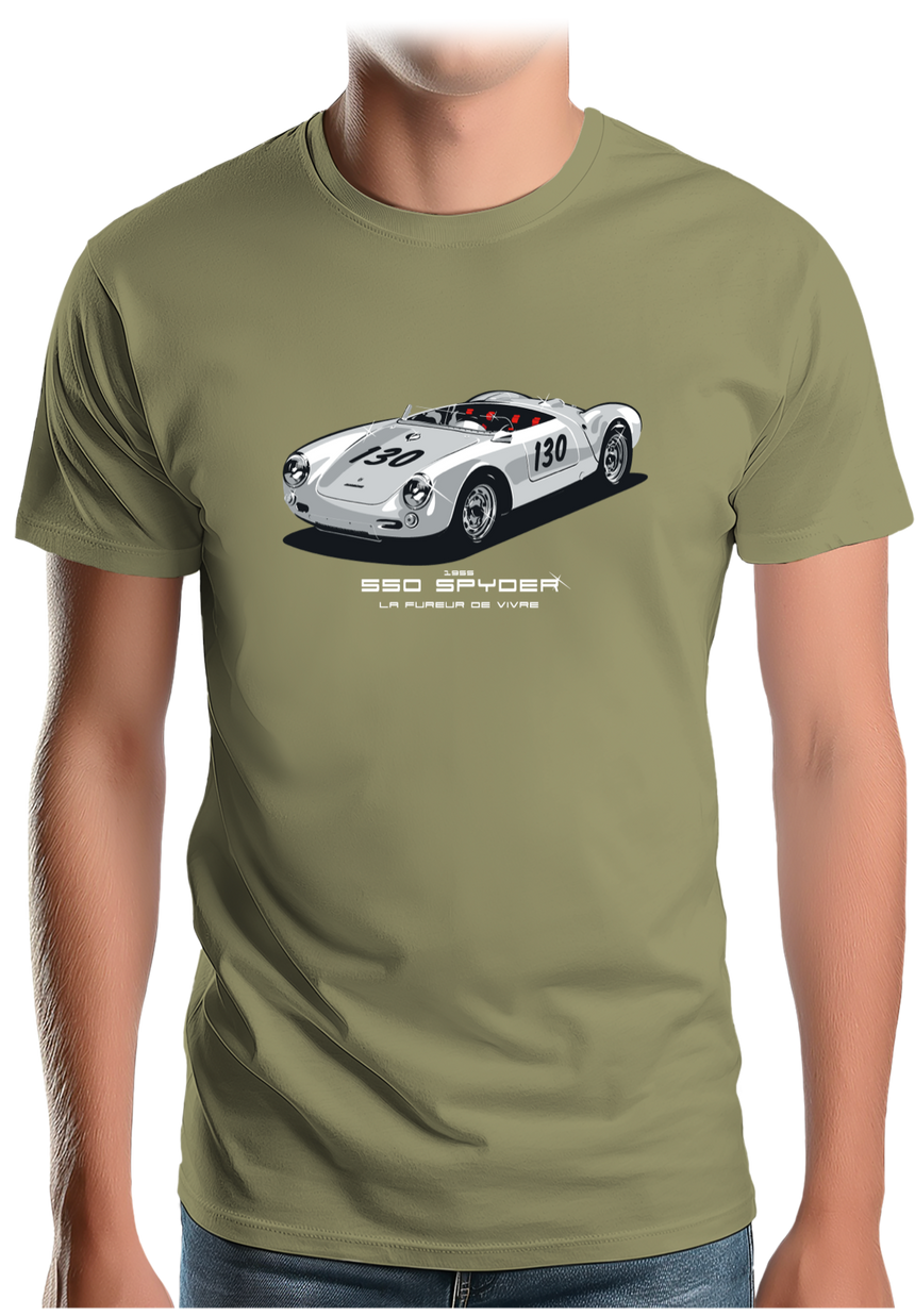 T-Shirt Homme Voiture 550 spyder