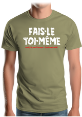 T-Shirt Homme Fais le toi même moi je suis à la retraite