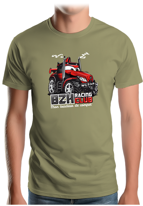 T-Shirt Homme Tracteur breton de compétition