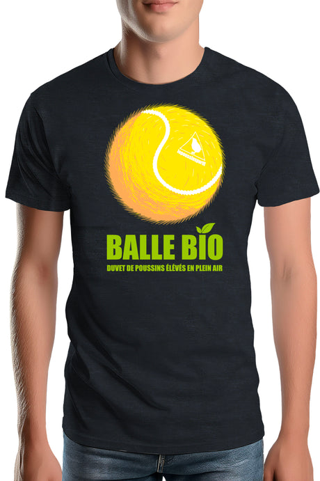 Tee-Shirt Homme Balle de tennis BIO