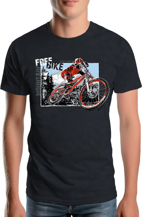Tee-Shirt Homme Mountain Bike velo
