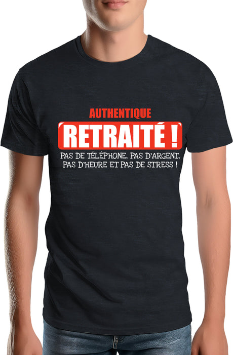 Tee-Shirt Homme La veritée sur les retraités