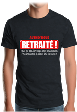 T-Shirt Homme La vérité sur les retraités