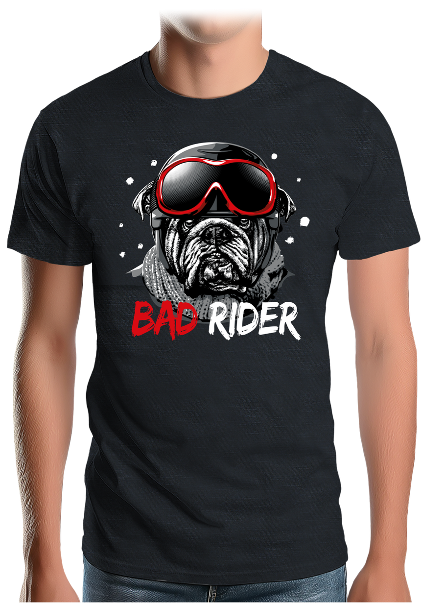 T-Shirt Homme Bad Rider le chien rider