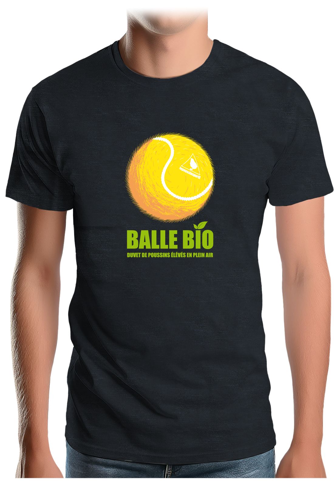 T-Shirt Homme Balle de tennis BIO