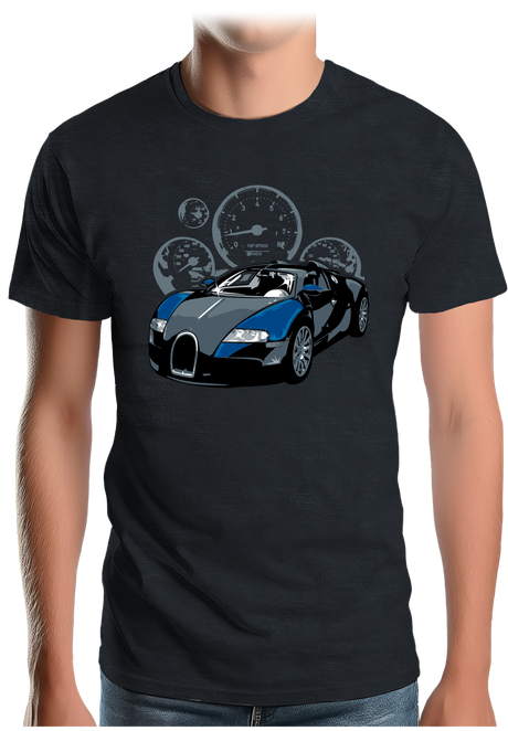 T-Shirt Homme Voiture Top Speed Bug