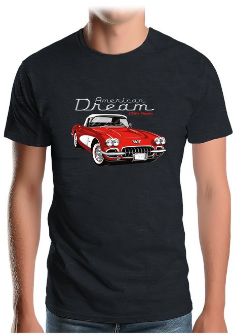 T-Shirt Homme Voiture American Dream Stingray