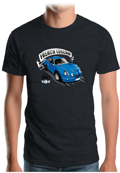 T-Shirt Homme Voiture French Legend 1961