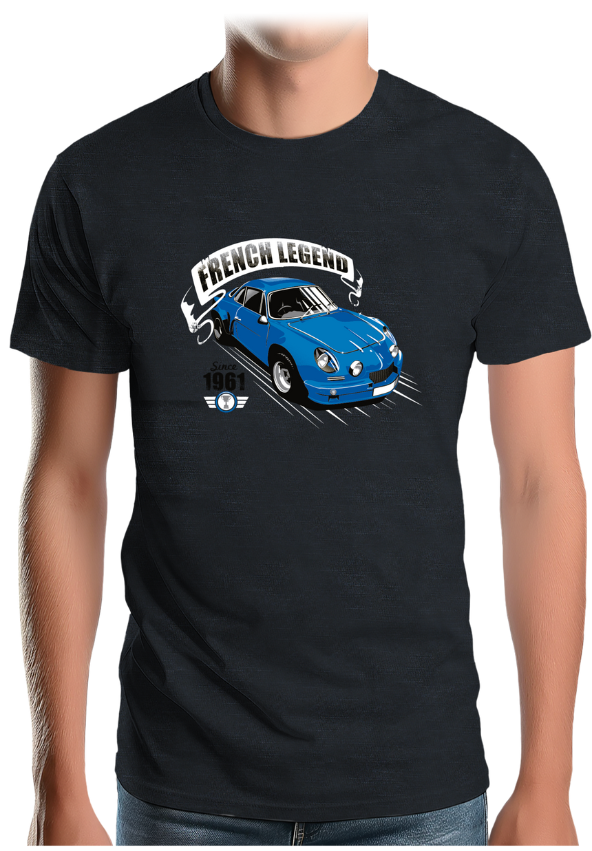 T-Shirt Homme Voiture French Legend 1961