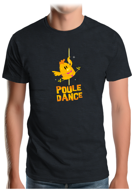 T-Shirt Homme Poule Dance