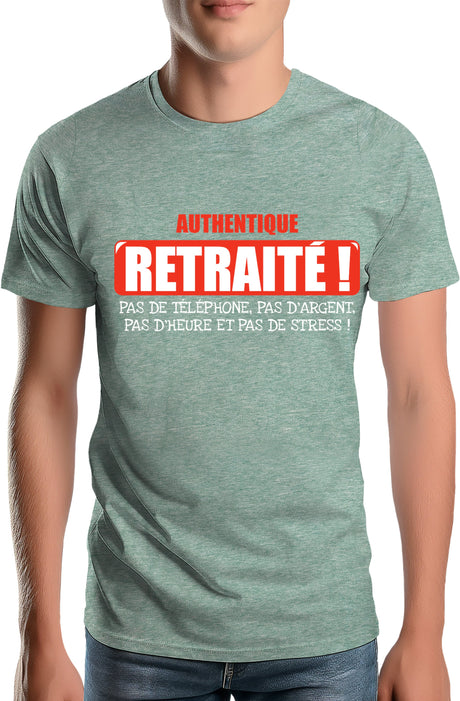 Tee-Shirt Homme La veritée sur les retraités