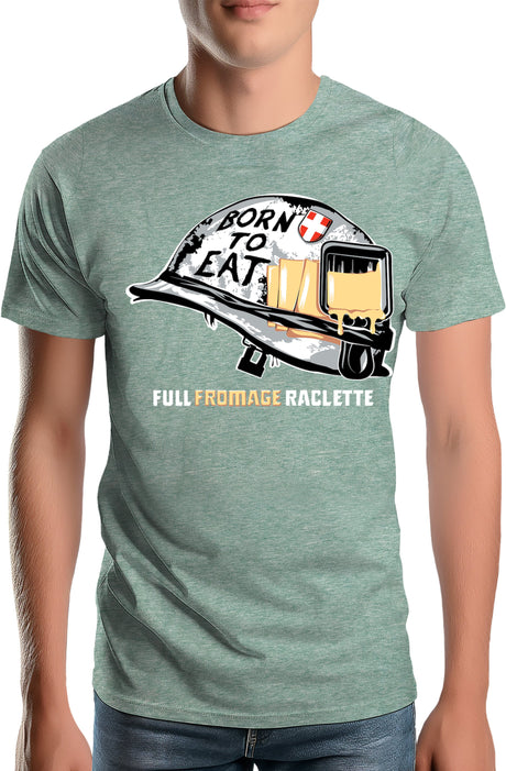 T-Shirt Homme Full fromage raclette